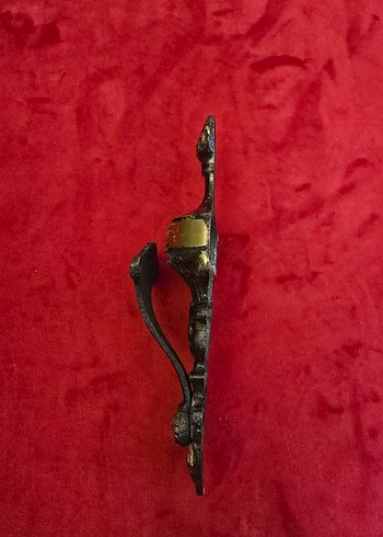 Vintage Pirinç Perdelik / Askı - Görsel 4