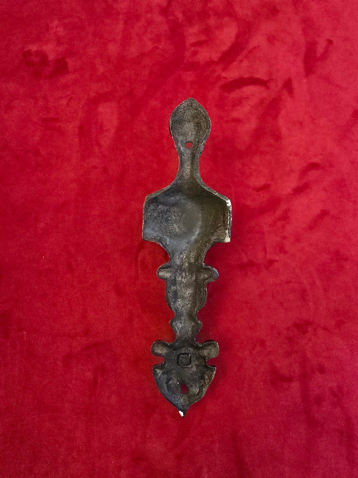 Vintage Pirinç Perdelik / Askı - Görsel 2