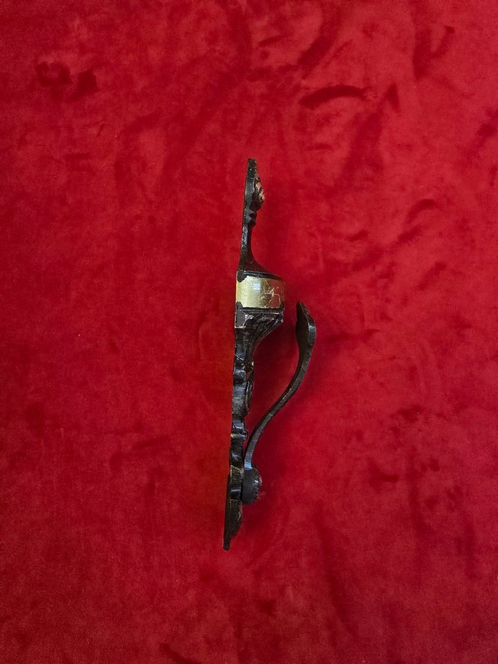 Vintage Pirinç Perdelik / Askı - Görsel 3