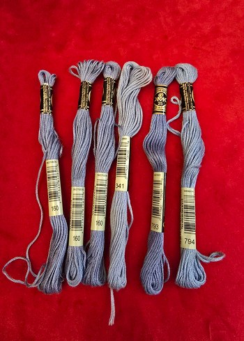 DMC Muline Nakış İpliği 6 lı