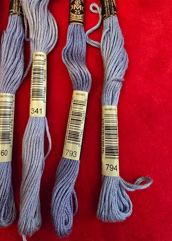 DMC Muline Nakış İpliği 6 lı - Görsel 3