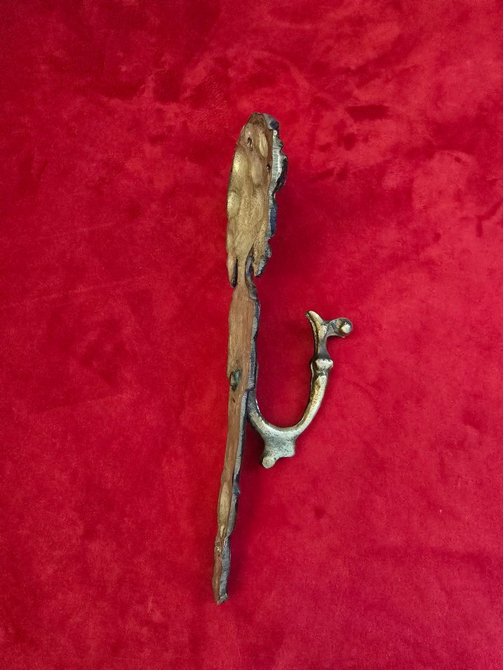 Vintage Pirinç Perdelik / Askı - Görsel 2