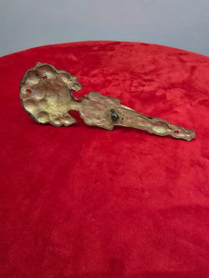 Vintage Pirinç Perdelik / Askı - Görsel 3