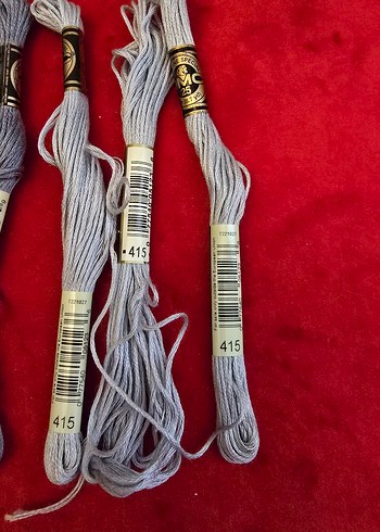 Anchor ve DMC MulineNakış İpliği 6 lı - Görsel 3