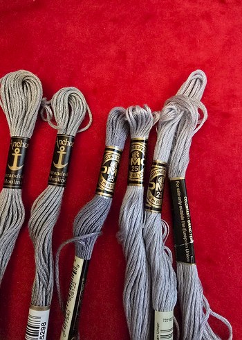Anchor ve DMC MulineNakış İpliği 6 lı - Görsel 4