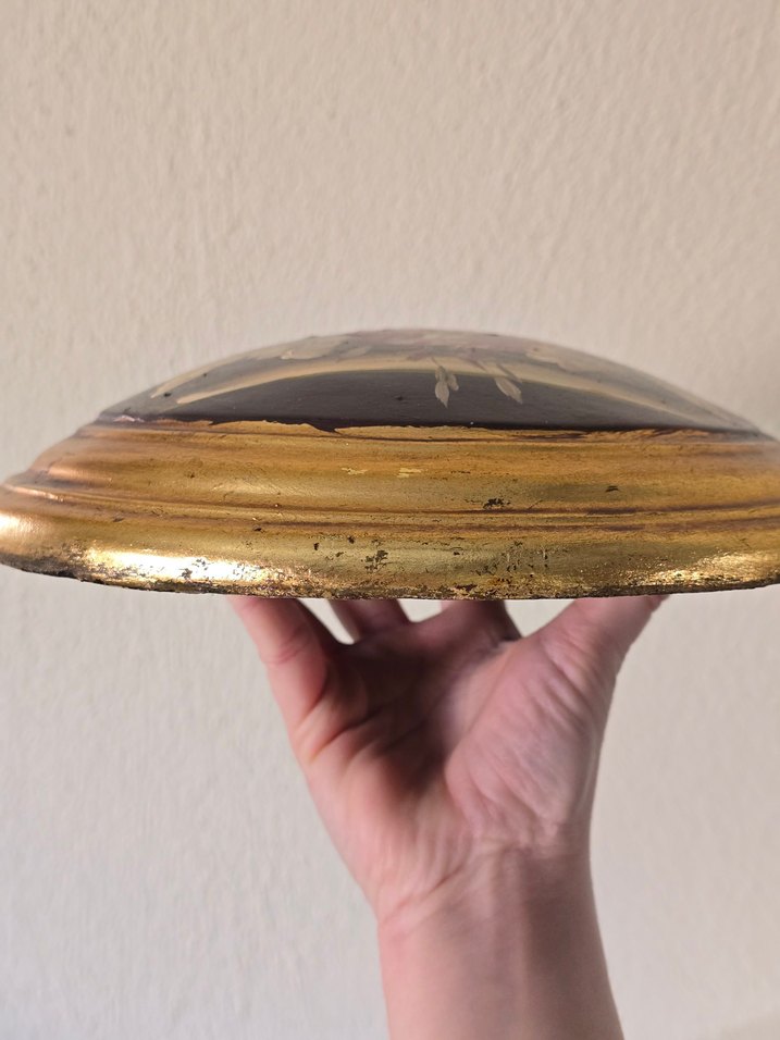 Antika Bombeli Yağlı Boya Tablo - Görsel 4