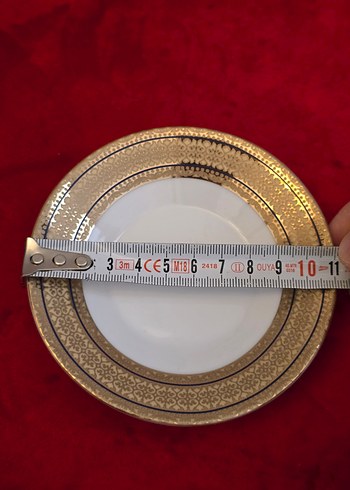 Japon Porselen Fincan Takımı Senli Benli - Görsel 8