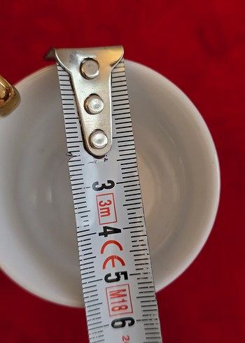 Japon Porselen Fincan Takımı Senli Benli - Görsel 7