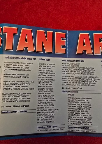 Acılı Dostane Arabesk Dönem Kaset - Görsel 7