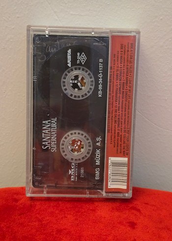 Santana Supernatural Kaset Dönem Baskı - Görsel 2