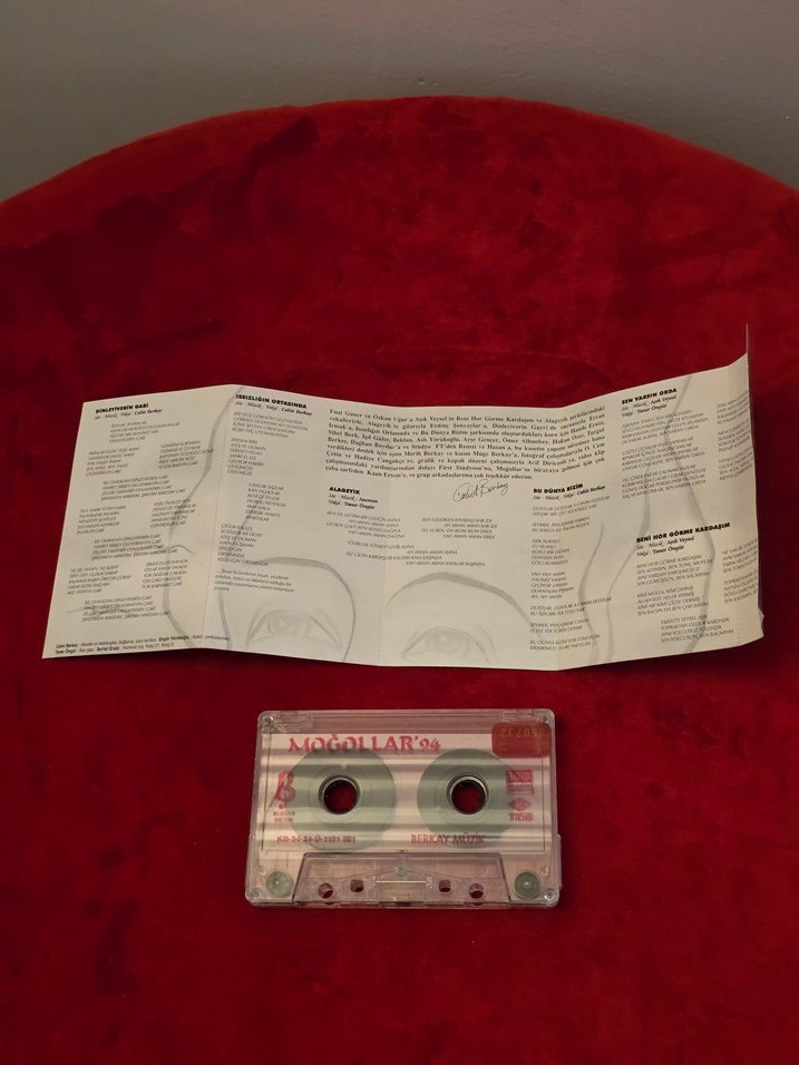 Mogollar Orjinal Dönem Baskı Kaset - Görsel 4