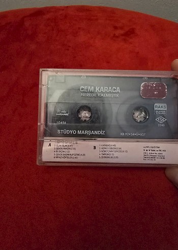 Cem Karaca, Uğur Dikmen, Cahit Berkay Kaset - Görsel 3