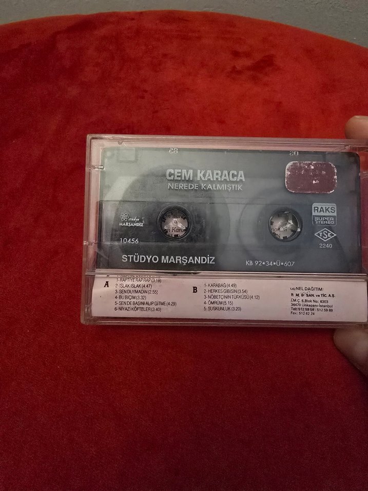 Cem Karaca, Uğur Dikmen, Cahit Berkay Kaset - Görsel 3