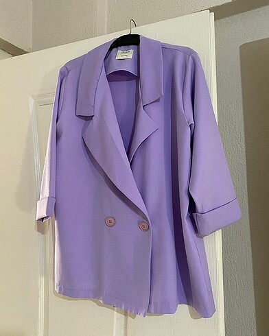 Diğer Mor blazer ceket