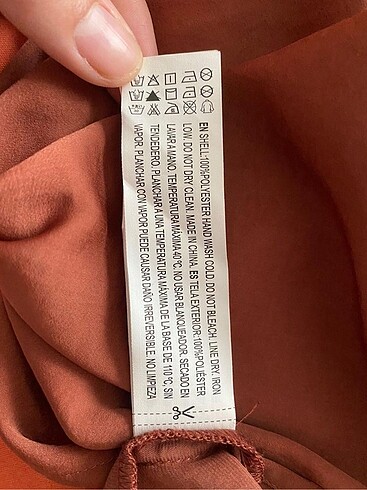 s Beden kahverengi Renk Derin çift yırtmaçlı uçuş uçuş uzun etek