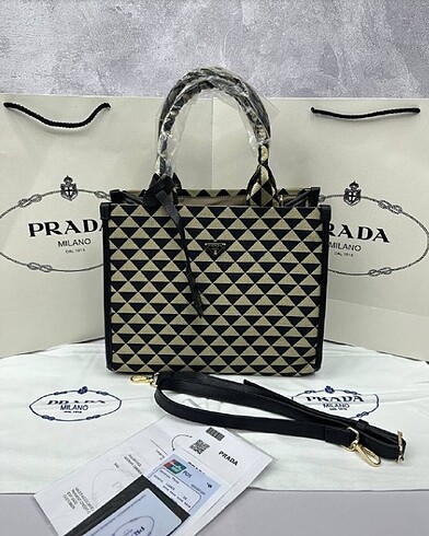 Prada Shopper Çanta -RENKLER İÇİN KAYDIRINIZ.-