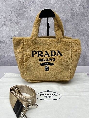 Beden çeşitli Renk Prada Peluş Çanta -RENKLERİ İÇİN KAYDIRINIZ.-