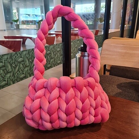 Pembe Marshmallow Çanta
