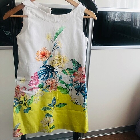 Zara 11-12 yaş şık çocuk elbise
