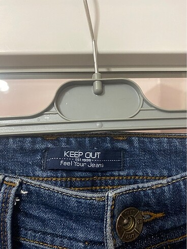 Diğer Erkek daralıyor kesim pantolon keep out marka