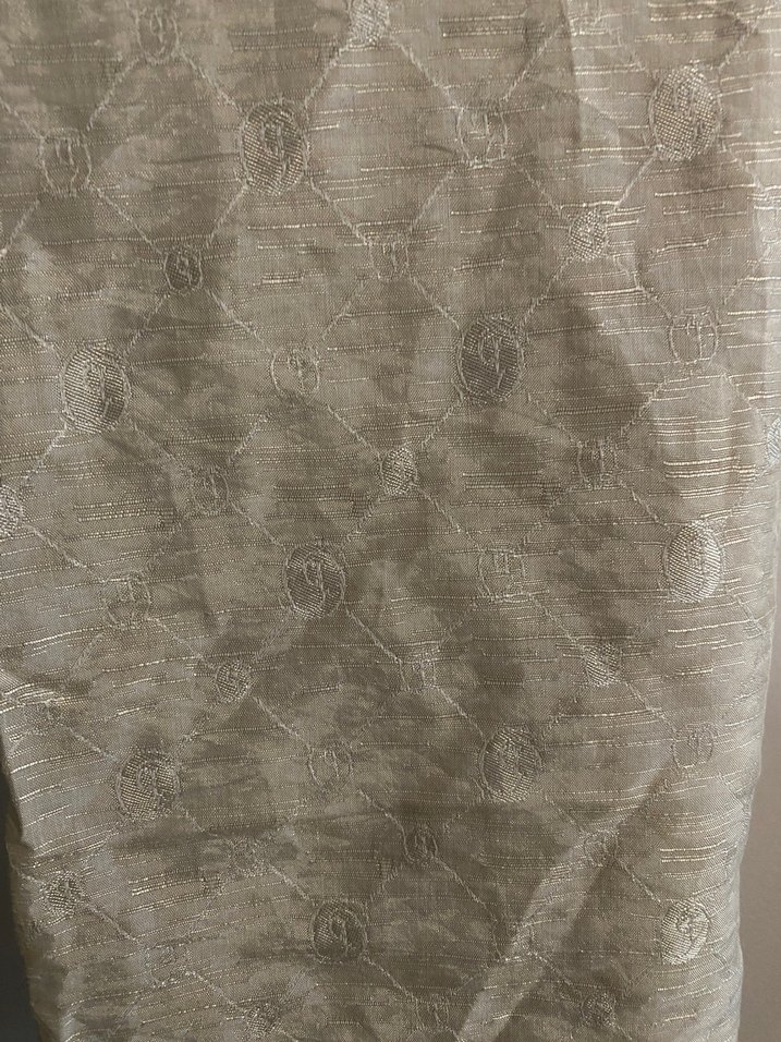 Bej Gri Keten Bohem Kadın Şal - Görsel 2