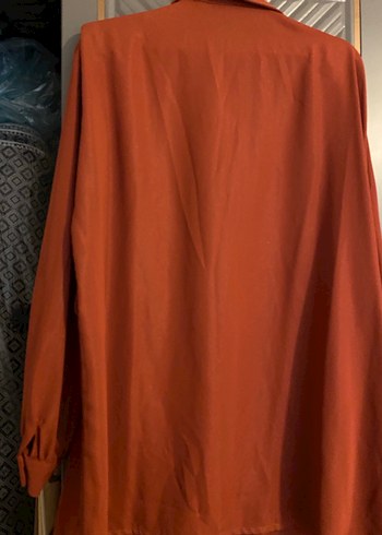 Düğmeli, Nakışlı Uzun Kollu Kadın Gömlek - Görsel 2