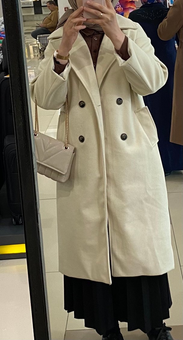 Bej uzun kaban - Görsel 2