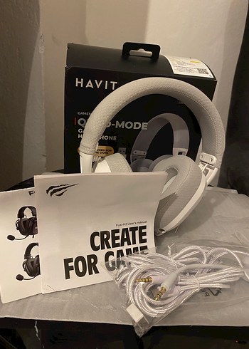 Havit Beyaz Kulaklık D-Mode Model - Görsel 4