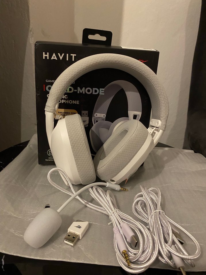 Havit Beyaz Kulaklık D-Mode Model - Görsel 3