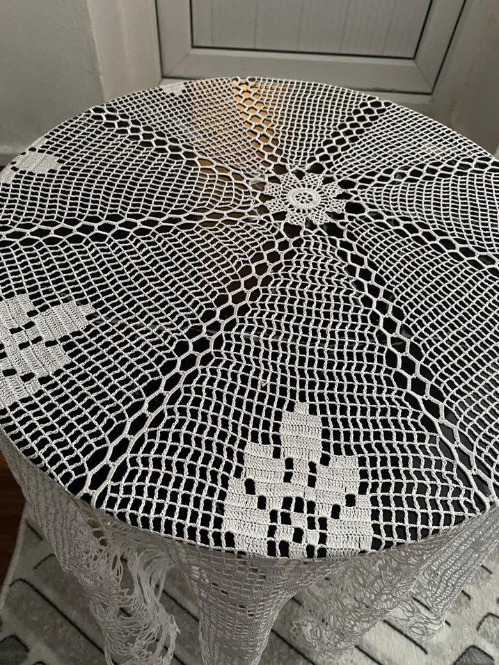 Bohem Dantel Masa Örtüsü - Görsel 2