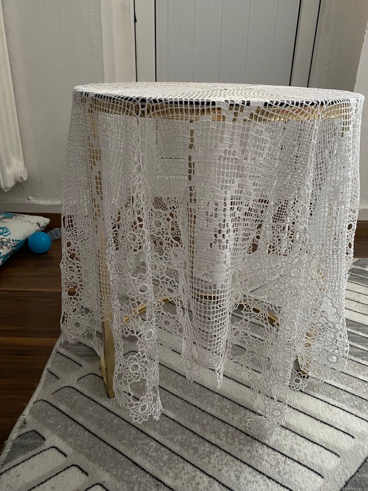 Bohem Dantel Masa Örtüsü - Görsel 3