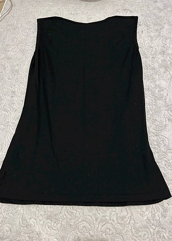 Siyah Kolsuz gecelik üstü - Görsel 2