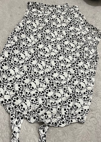 Kadın sıfır kollu gömlek - Görsel 2