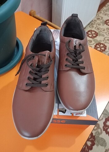 42 Beden kahverengi Renk Esse comfort erkek ayakkabı 