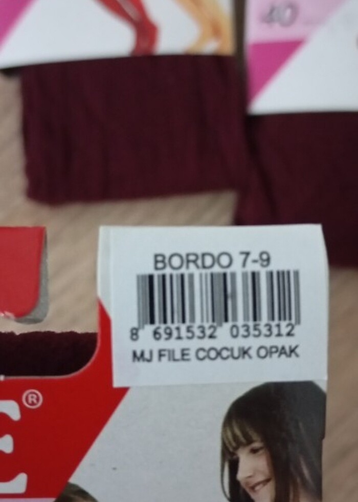 Müjde çocuk opak külotlu çorap  - Görsel 3