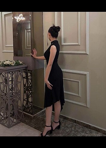 Trendyol & Milla trendyol milla yemi etiketli elbise