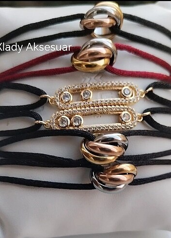 Cartier Trinity Messika Paris Van Cleef Bileklik
