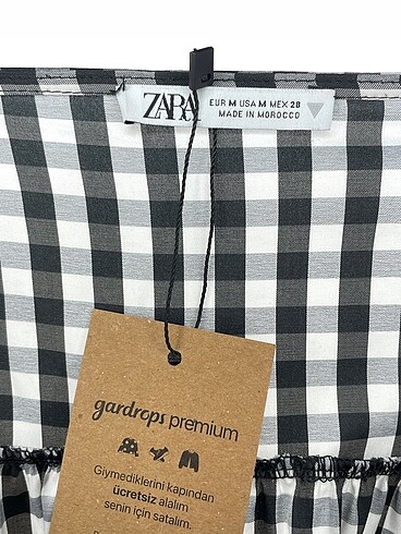 m Beden çeşitli Renk Zara Mini Elbise %70 İndirimli.