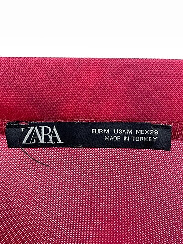 m Beden kırmızı Renk Zara Uzun Etek %70 İndirimli.