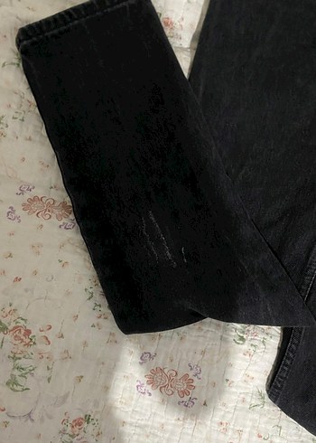 Siyah Kadın Kot Pantolon - Görsel 2