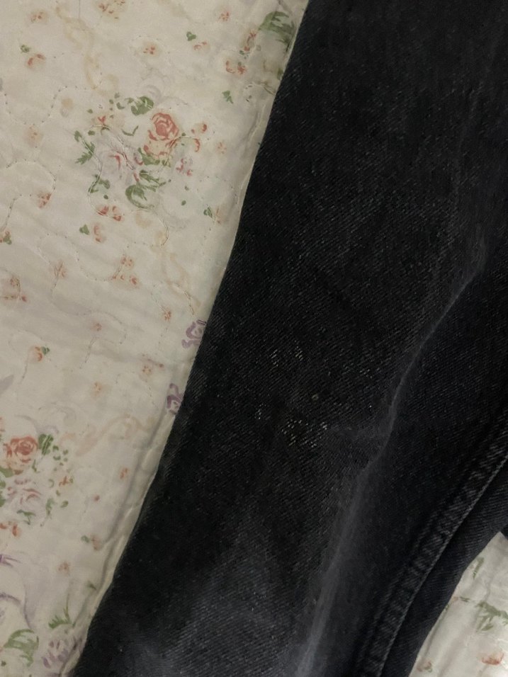 Siyah Kadın Kot Pantolon - Görsel 3