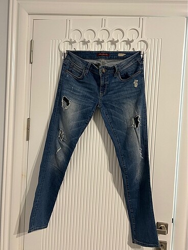 Mavi kot pantolon