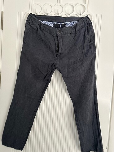 Diğer Kığılı keten pantolon