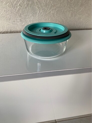 Vakumlu cam saklama kabı
