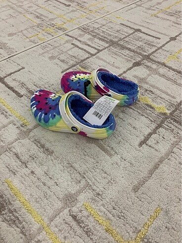 Crocs Orjinal crocs desenli renkli Sabo terlik