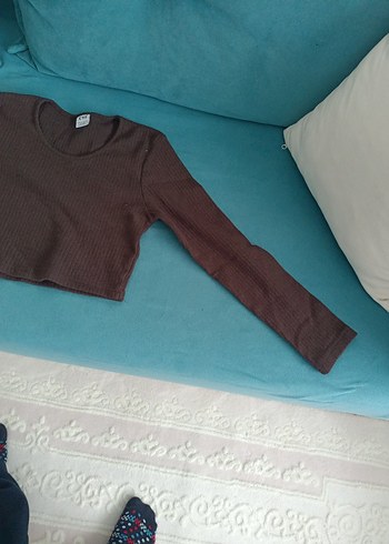 Zincir Detaylı Siyah Kadın Bluz - Görsel 6