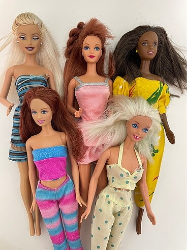 5 adet barbie????