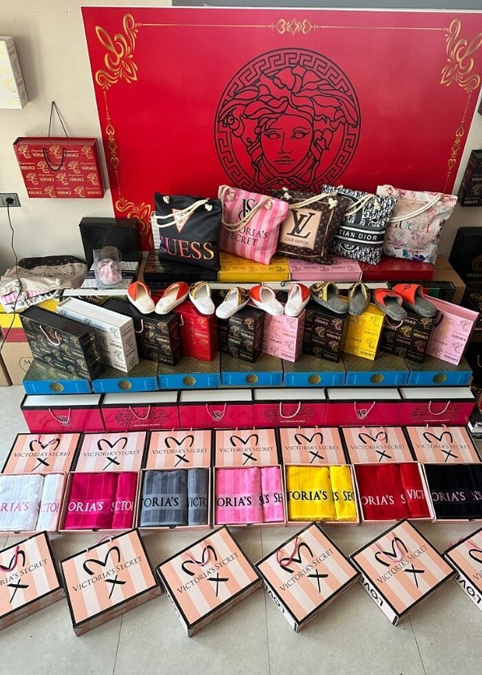 Victoria secret havlu set #havlu #bornoz #ceyiz - Görsel 2