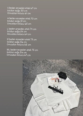 Calvin Klein sweat #kazak #calvin - Görsel 2