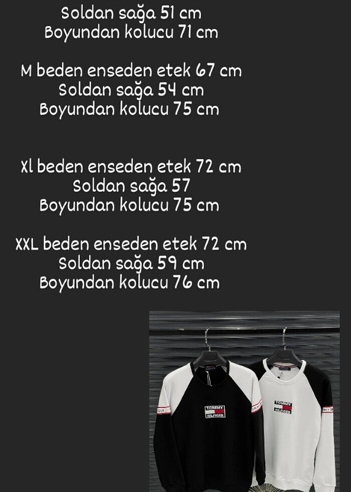 Tommy sweat #kazak #sweat - Görsel 2